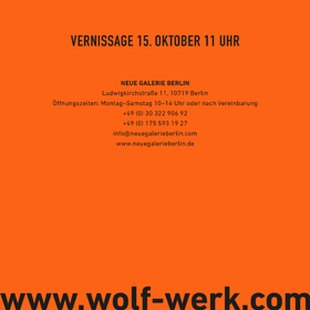 Neuegalerie | Wolf-Werk