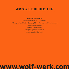 Neuegalerie | Wolf-Werk